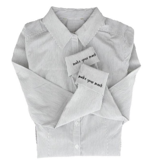 Dazz “Make Your Mark” Button Up Shirt...Sz: Medium - Picture 1 of 4